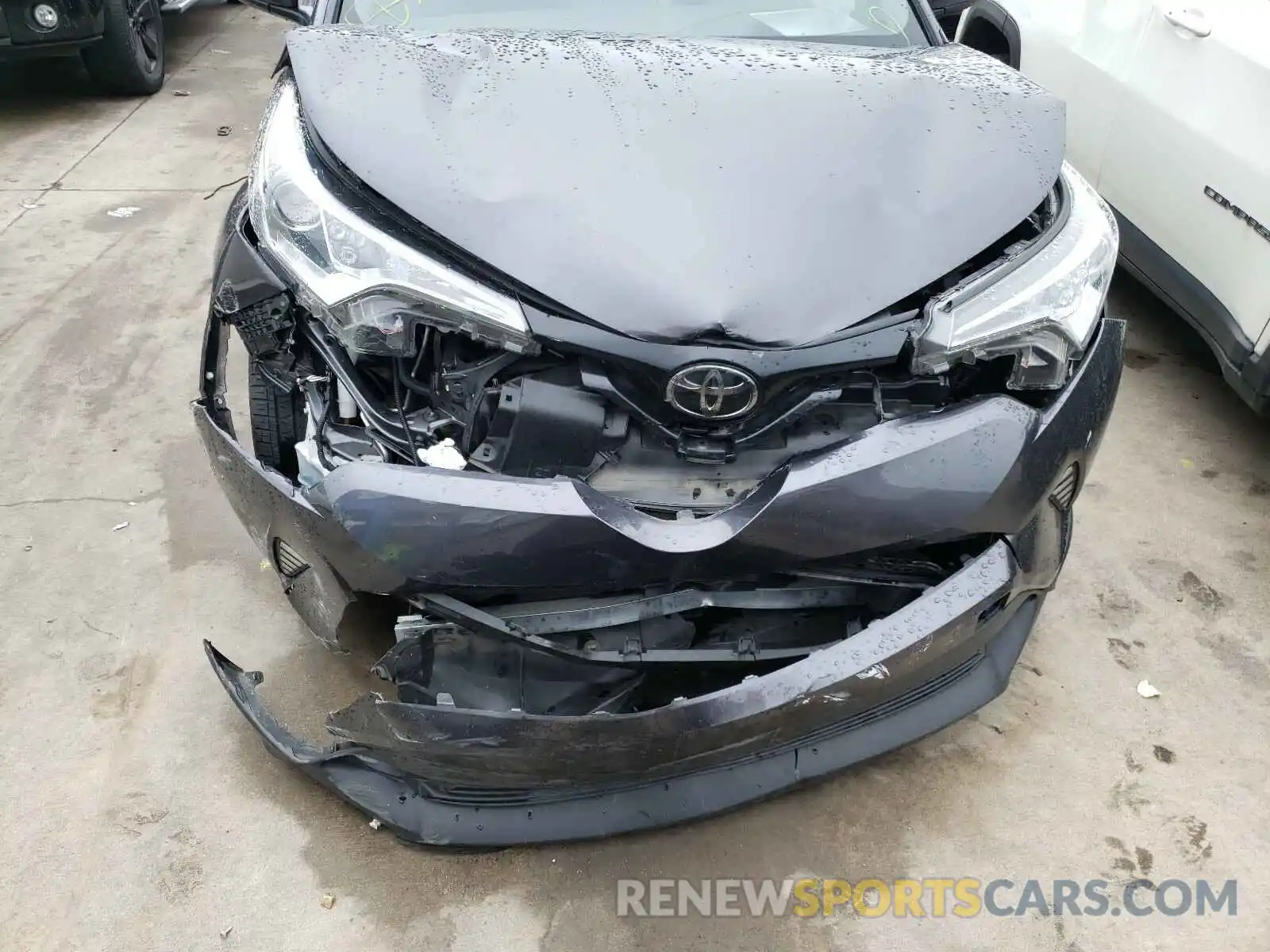 7 Photograph of a damaged car JTNKHMBX1K1037201 TOYOTA C-HR 2019