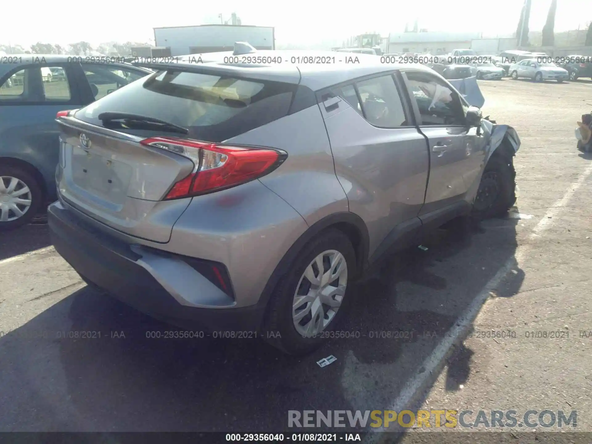 4 Photograph of a damaged car JTNKHMBX1K1038185 TOYOTA C-HR 2019