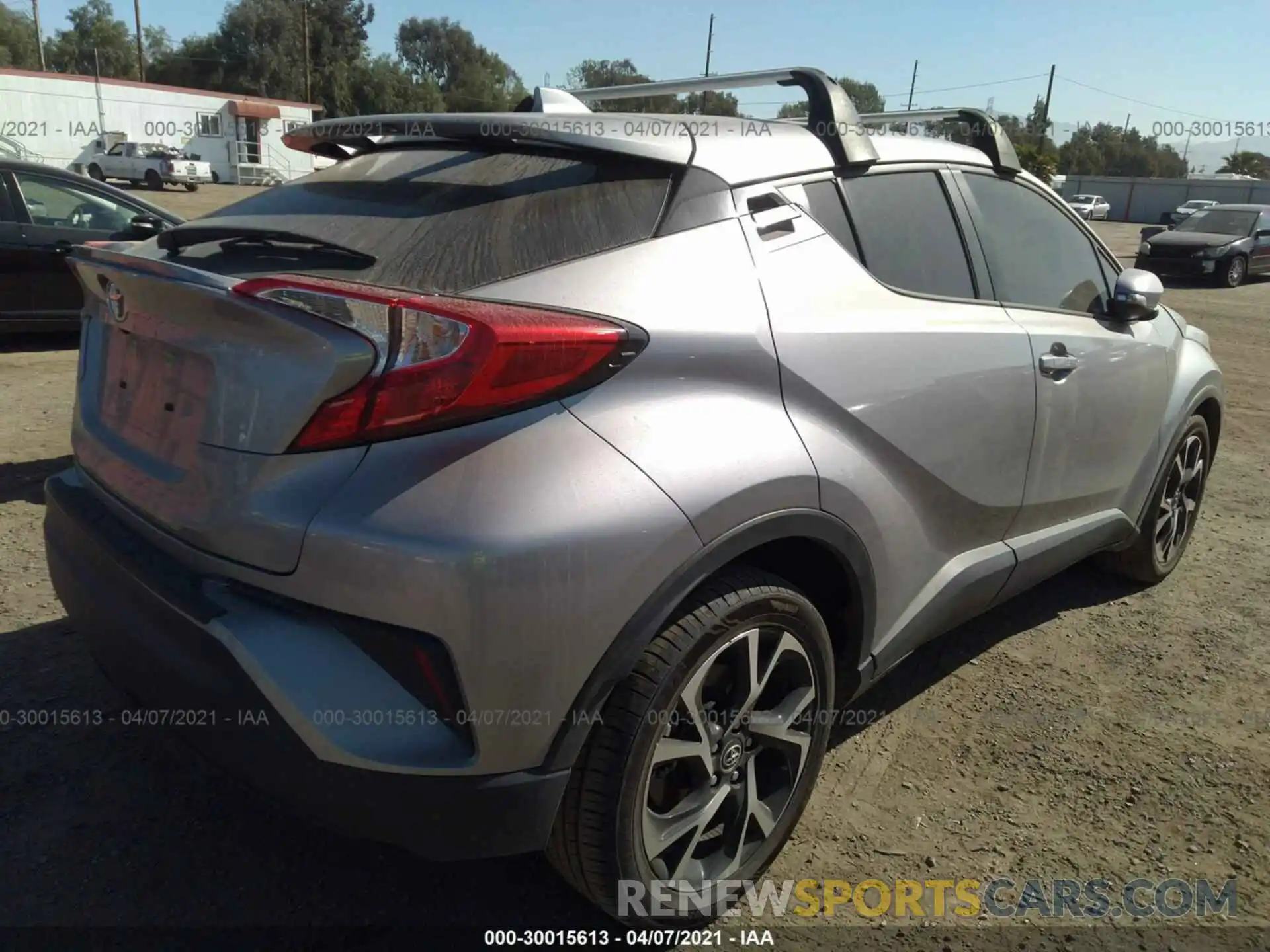 4 Photograph of a damaged car JTNKHMBX1K1043984 TOYOTA C-HR 2019