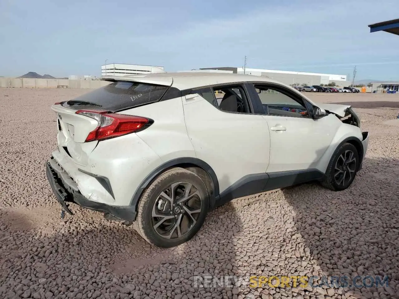 3 Photograph of a damaged car JTNKHMBX1K1046481 TOYOTA C-HR 2019