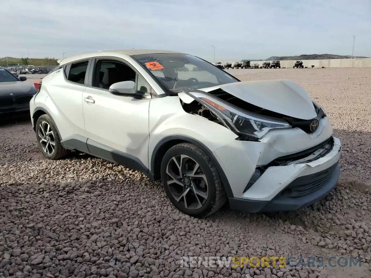 4 Photograph of a damaged car JTNKHMBX1K1046481 TOYOTA C-HR 2019