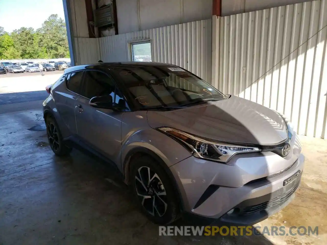 1 Photograph of a damaged car JTNKHMBX1K1047663 TOYOTA C-HR 2019