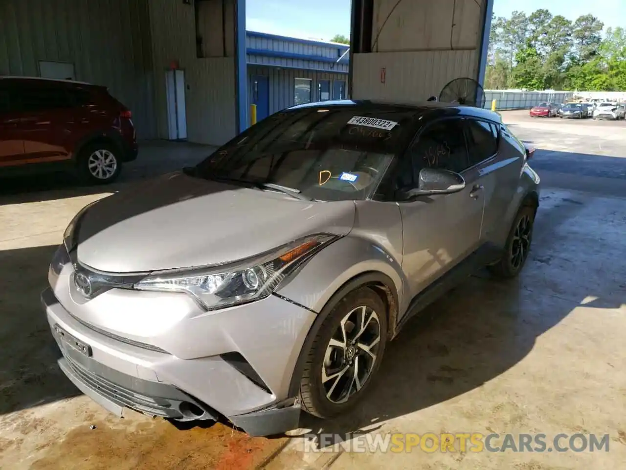 2 Photograph of a damaged car JTNKHMBX1K1047663 TOYOTA C-HR 2019