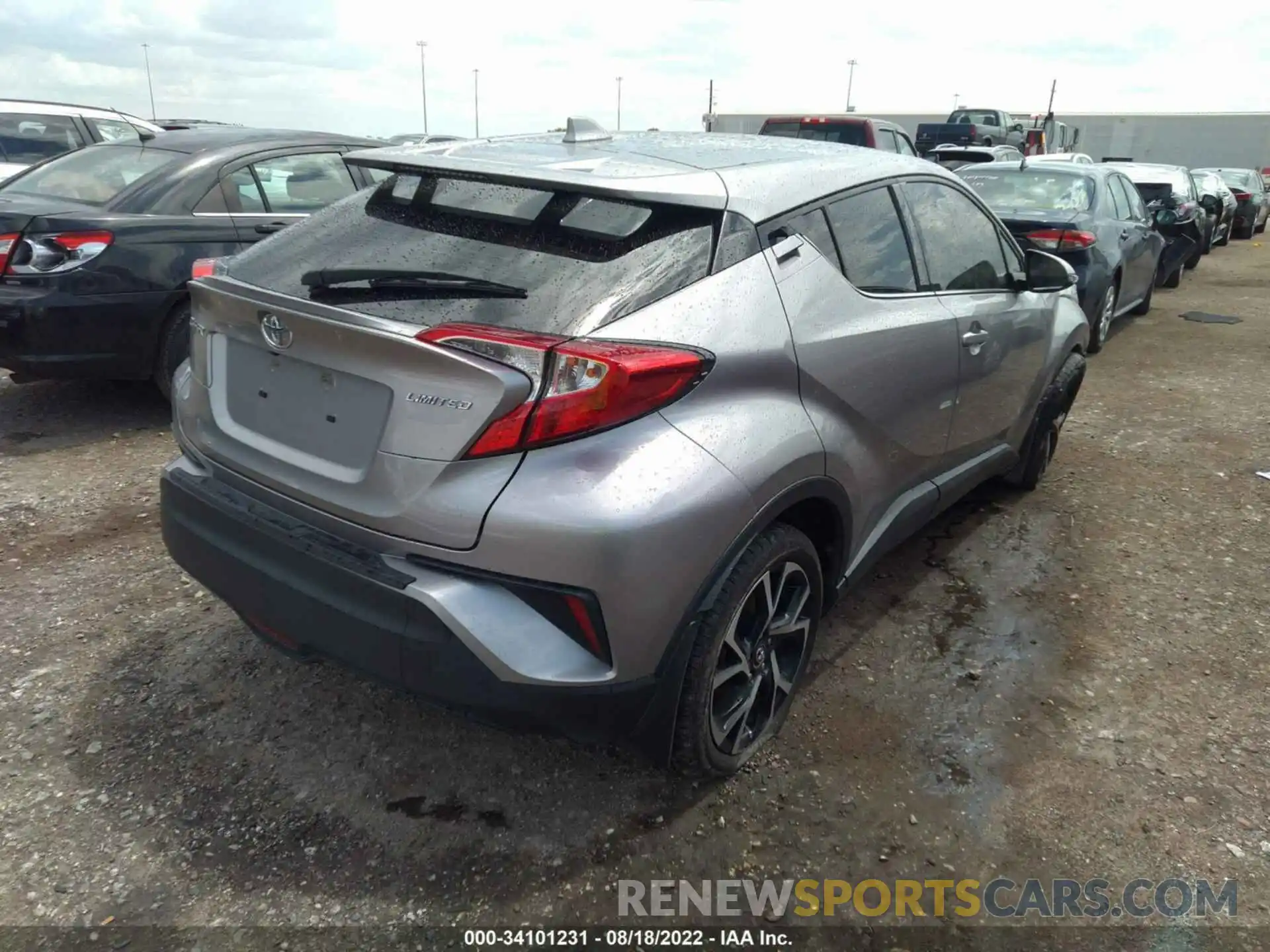 4 Photograph of a damaged car JTNKHMBX1K1049915 TOYOTA C-HR 2019