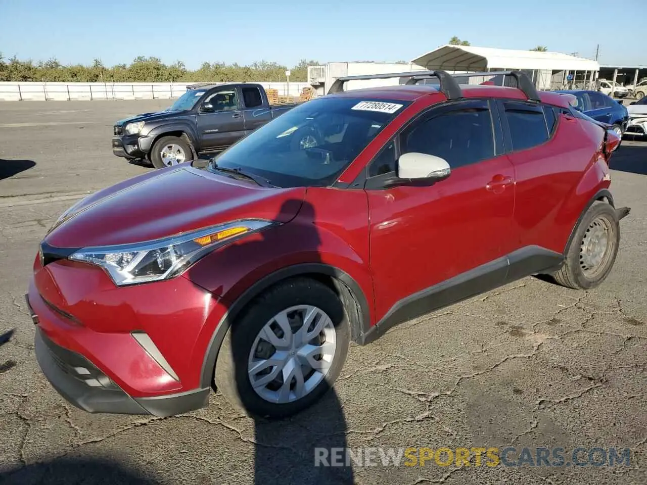 1 Photograph of a damaged car JTNKHMBX1K1051809 TOYOTA C-HR 2019