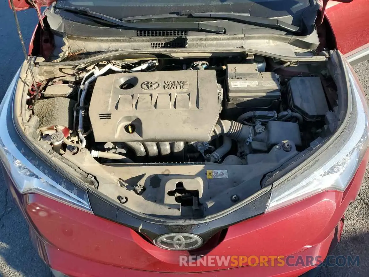 12 Photograph of a damaged car JTNKHMBX1K1051809 TOYOTA C-HR 2019