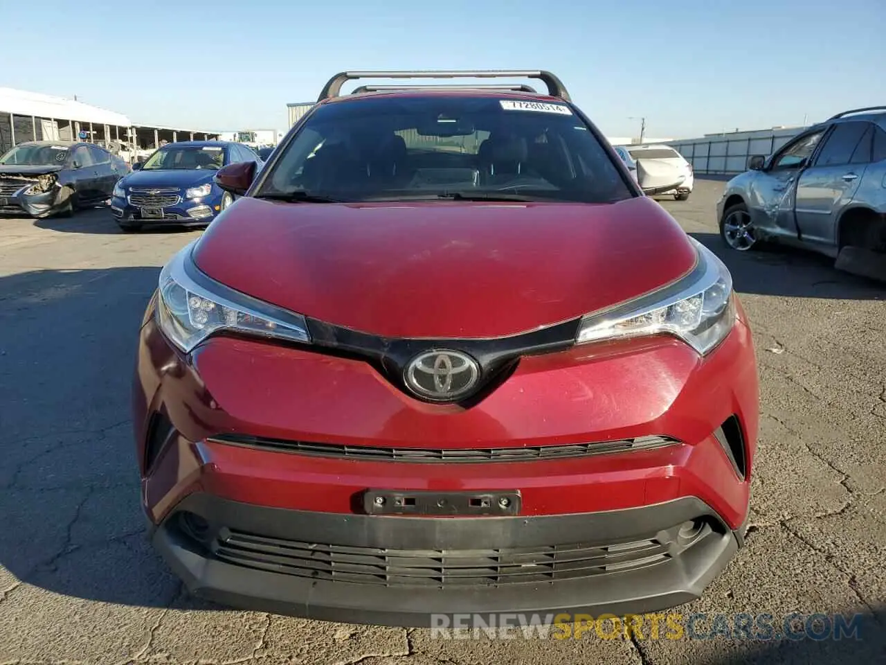 5 Photograph of a damaged car JTNKHMBX1K1051809 TOYOTA C-HR 2019
