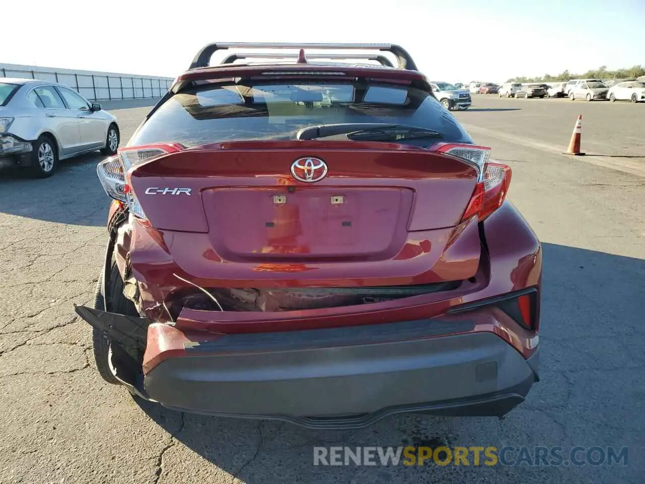 6 Photograph of a damaged car JTNKHMBX1K1051809 TOYOTA C-HR 2019