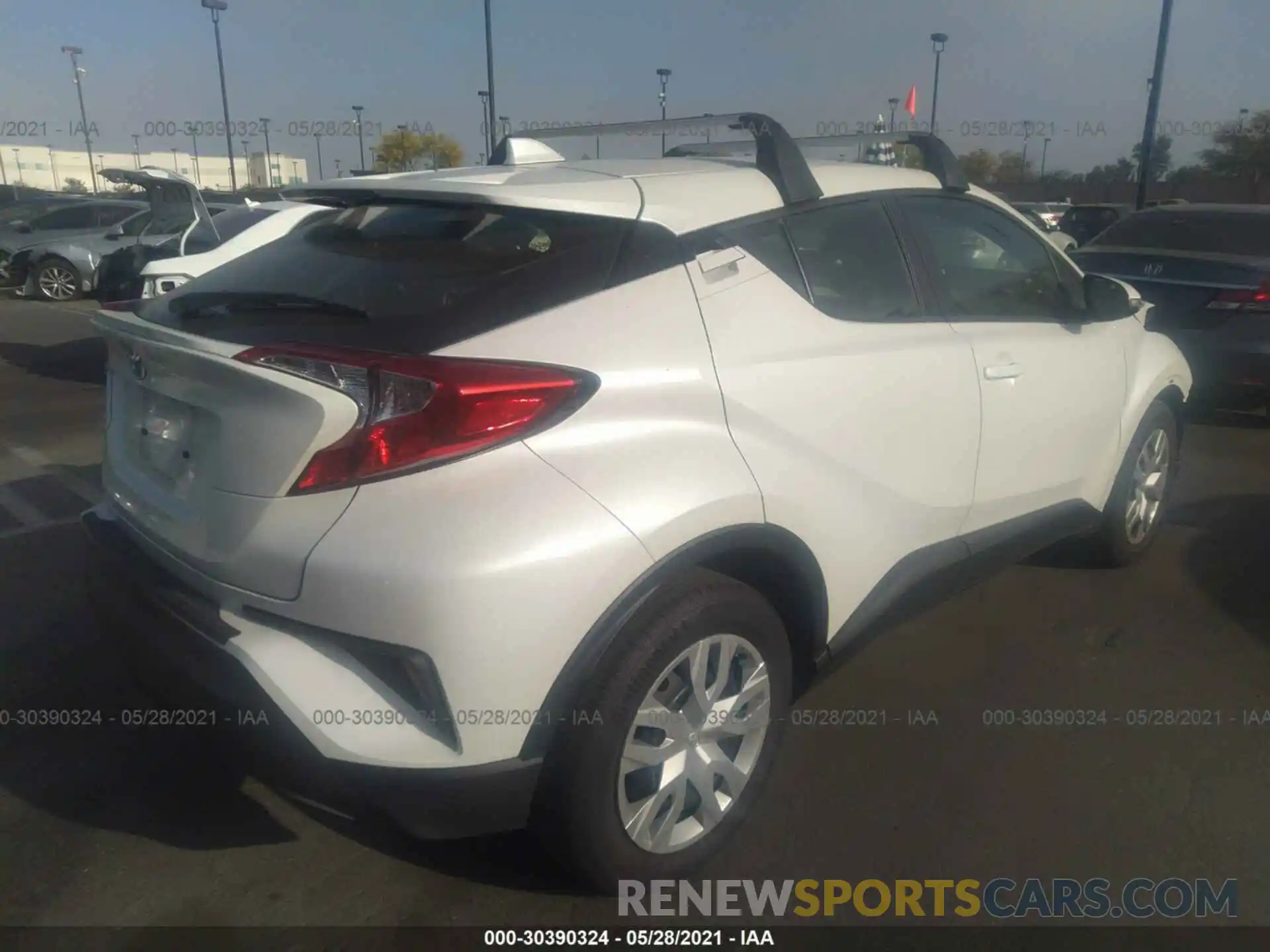 4 Photograph of a damaged car JTNKHMBX1K1055987 TOYOTA C-HR 2019