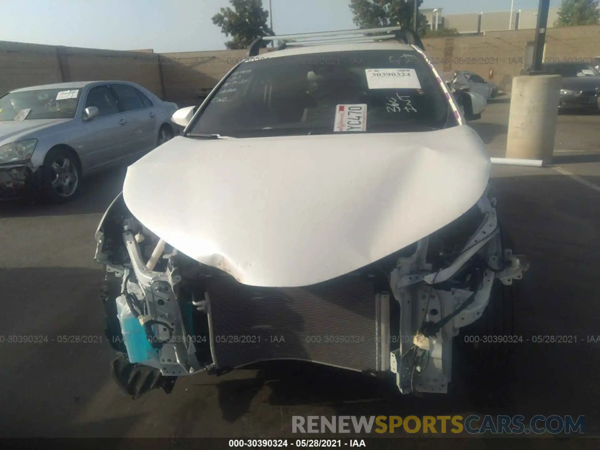 6 Photograph of a damaged car JTNKHMBX1K1055987 TOYOTA C-HR 2019