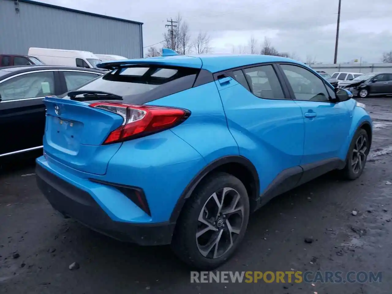 4 Photograph of a damaged car JTNKHMBX1K1056900 TOYOTA C-HR 2019