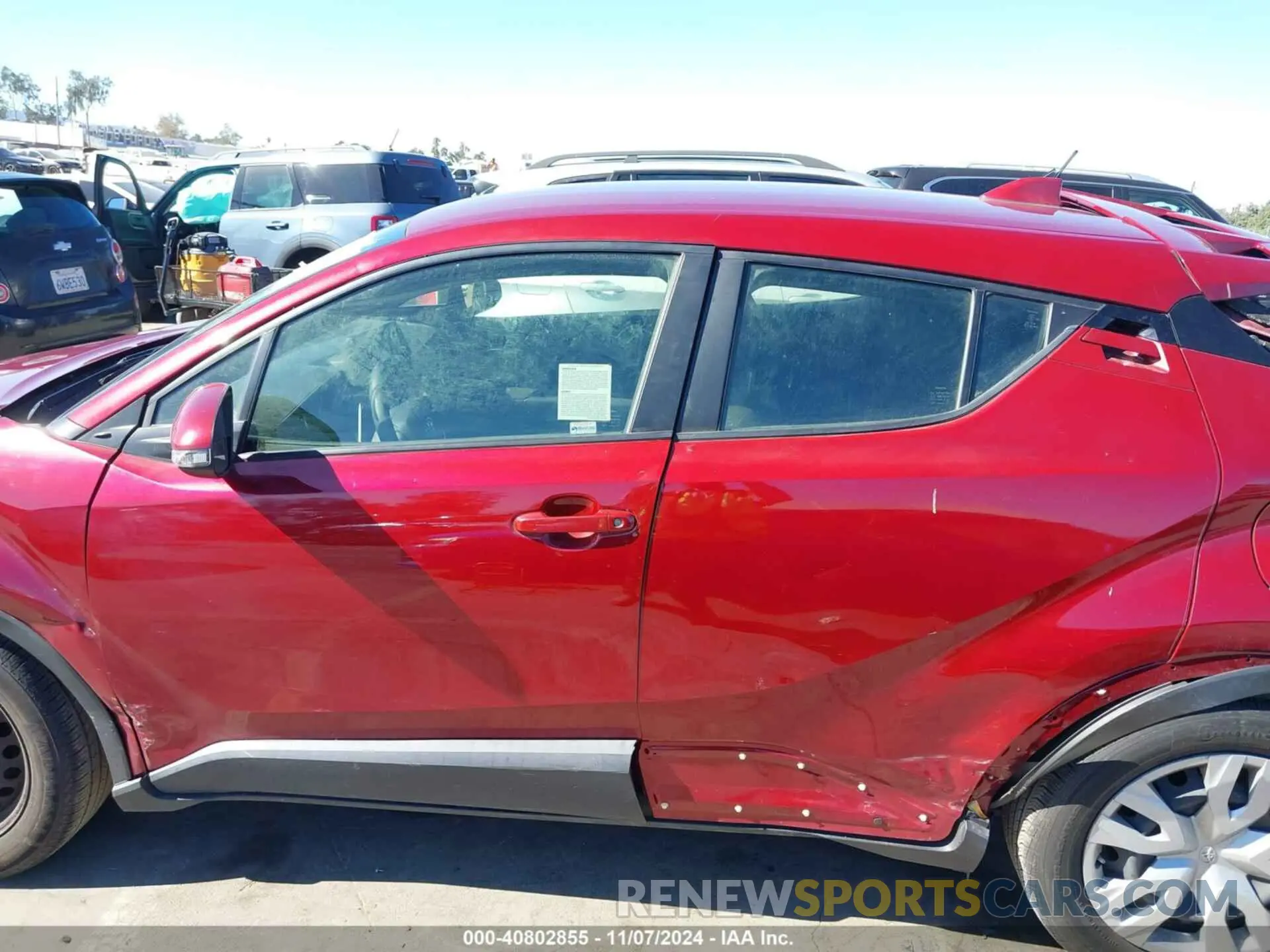 14 Photograph of a damaged car JTNKHMBX1K1057268 TOYOTA C-HR 2019