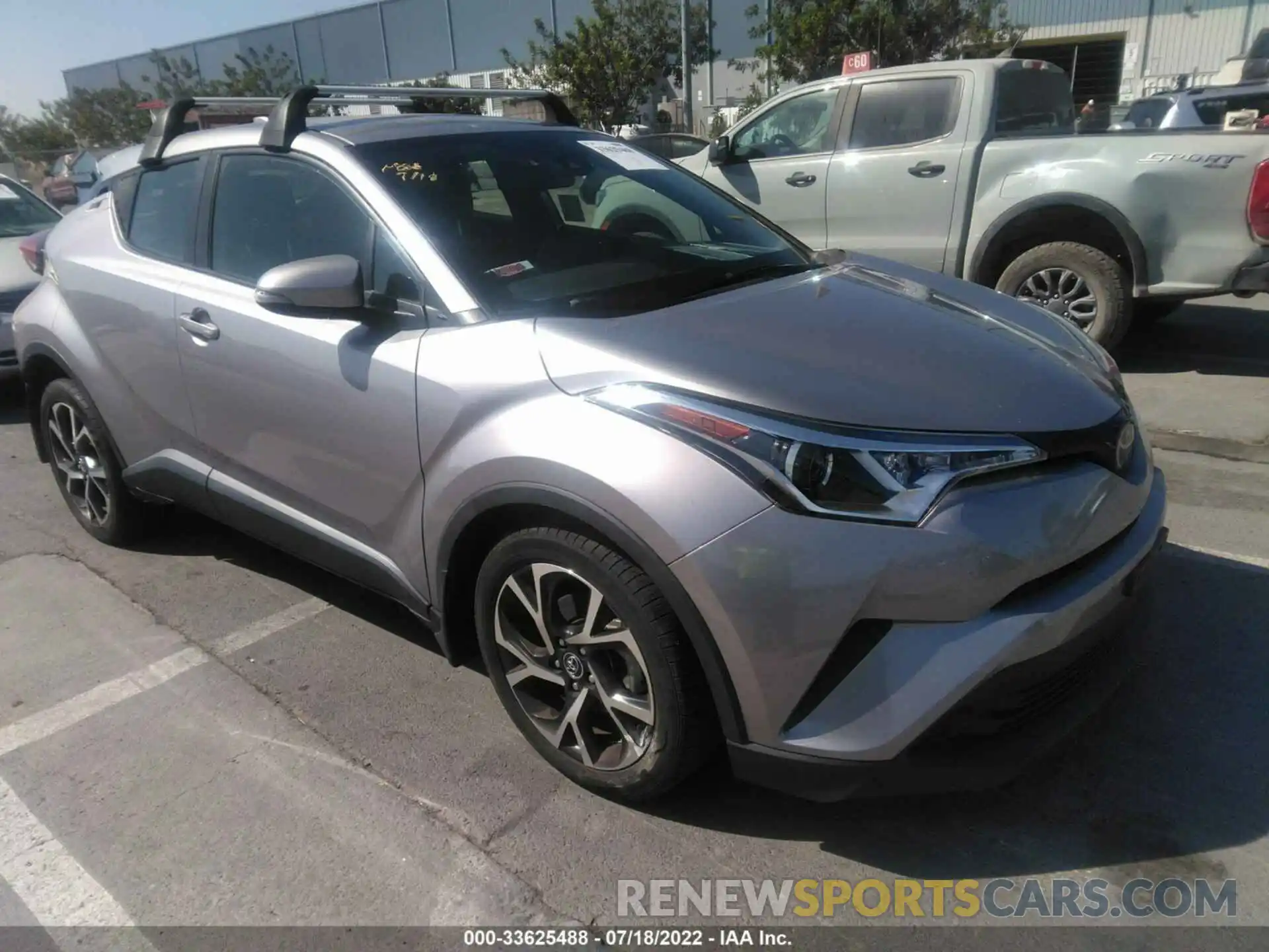 1 Photograph of a damaged car JTNKHMBX1K1057335 TOYOTA C-HR 2019