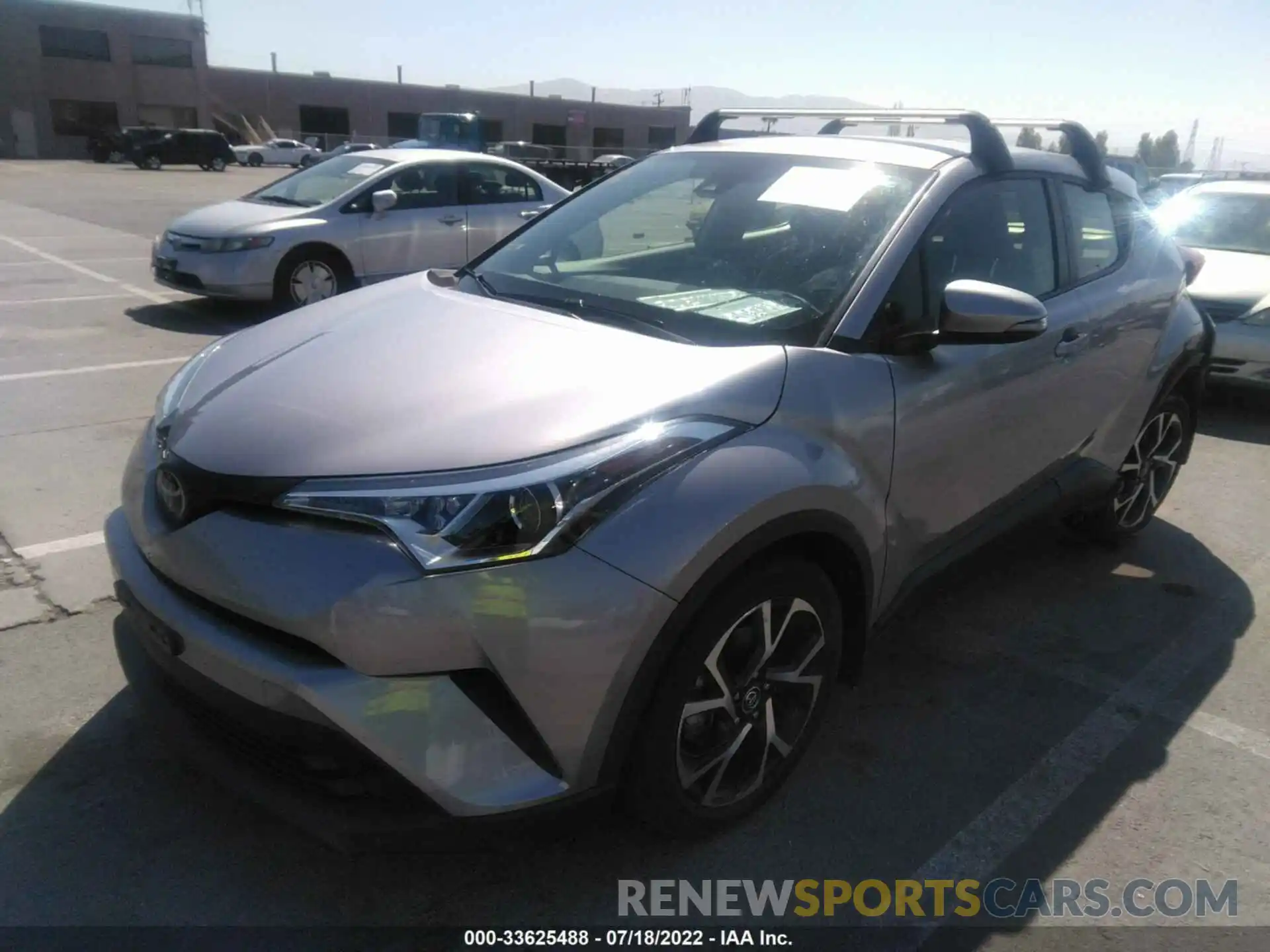 2 Photograph of a damaged car JTNKHMBX1K1057335 TOYOTA C-HR 2019