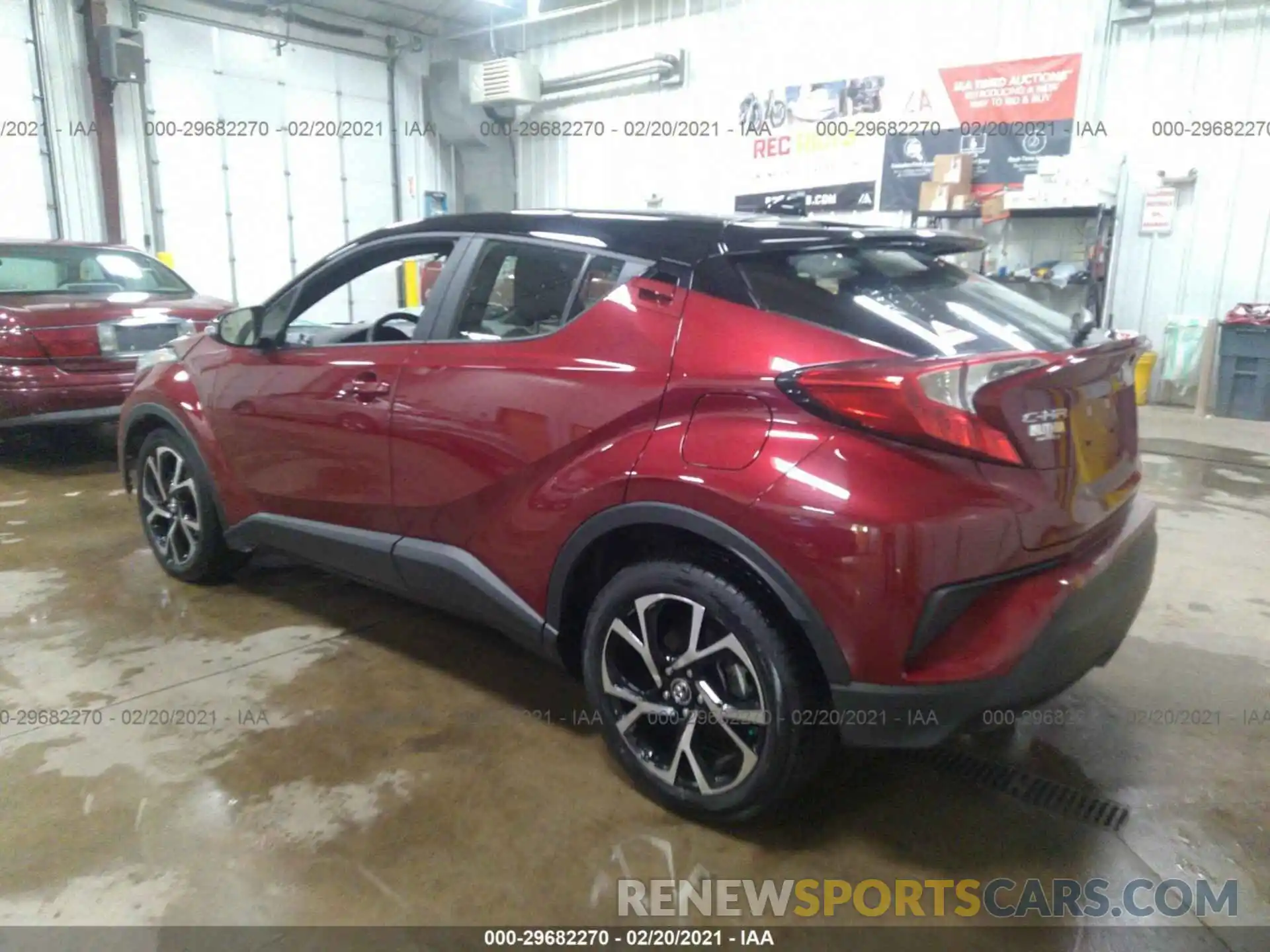 3 Photograph of a damaged car JTNKHMBX1K1058971 TOYOTA C-HR 2019