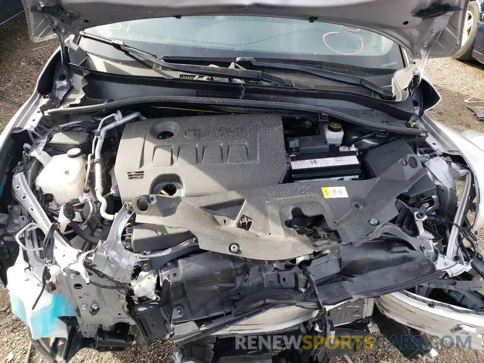 7 Photograph of a damaged car JTNKHMBX1K1061367 TOYOTA C-HR 2019