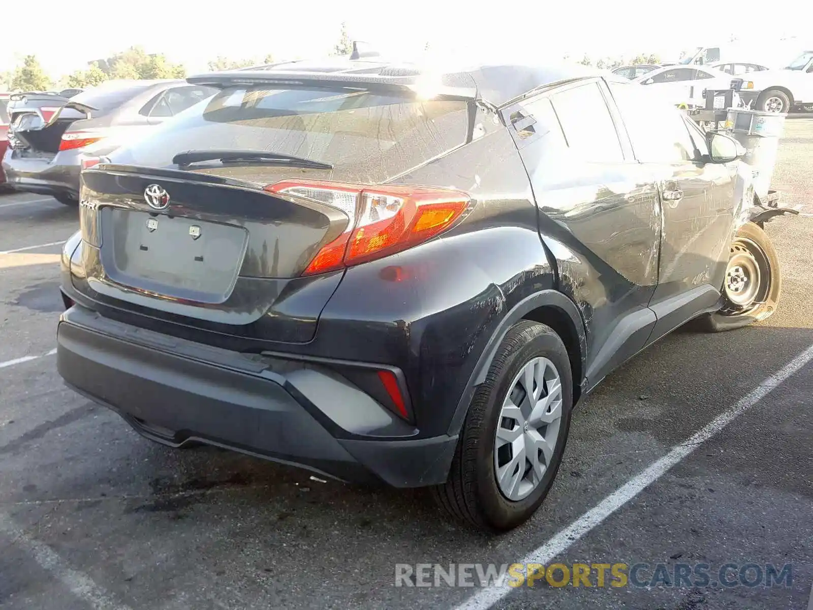 4 Photograph of a damaged car JTNKHMBX1K1061501 TOYOTA C-HR 2019