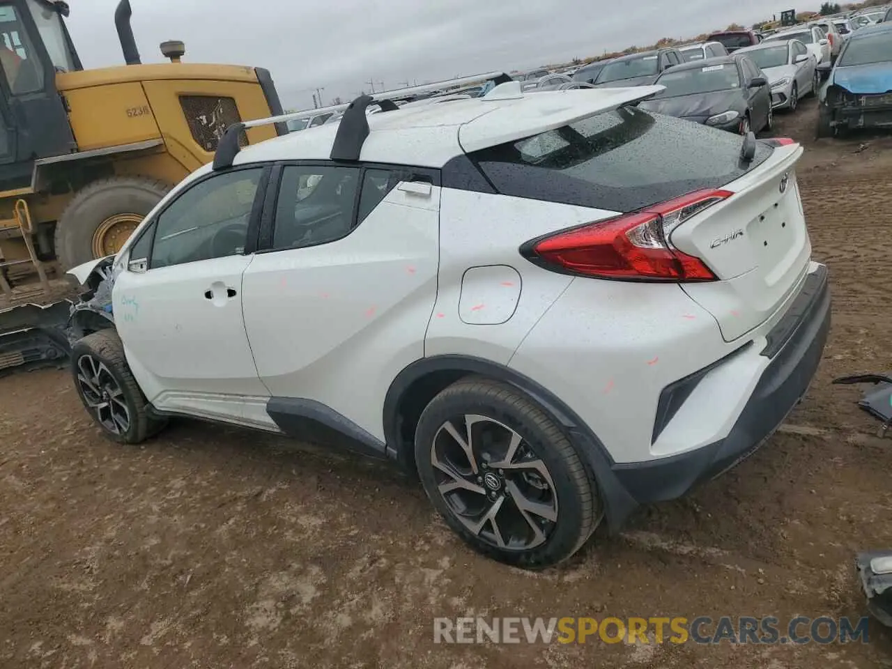 2 Photograph of a damaged car JTNKHMBX2K1013313 TOYOTA C-HR 2019