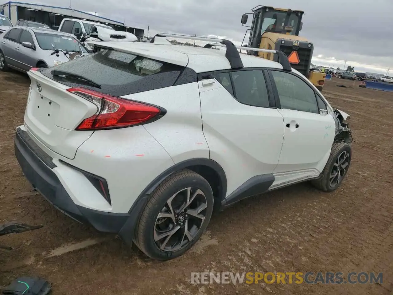 3 Photograph of a damaged car JTNKHMBX2K1013313 TOYOTA C-HR 2019