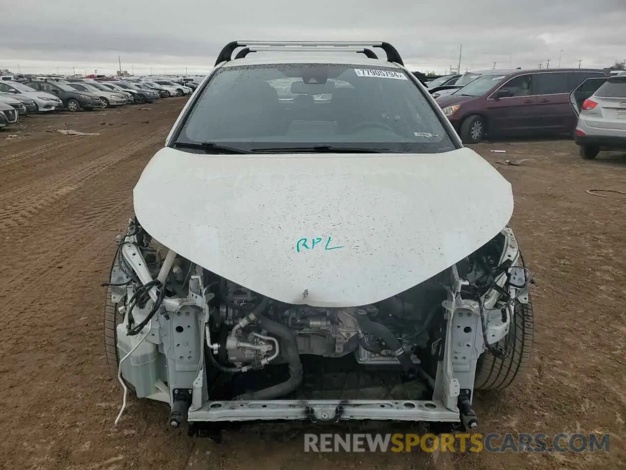 5 Photograph of a damaged car JTNKHMBX2K1013313 TOYOTA C-HR 2019