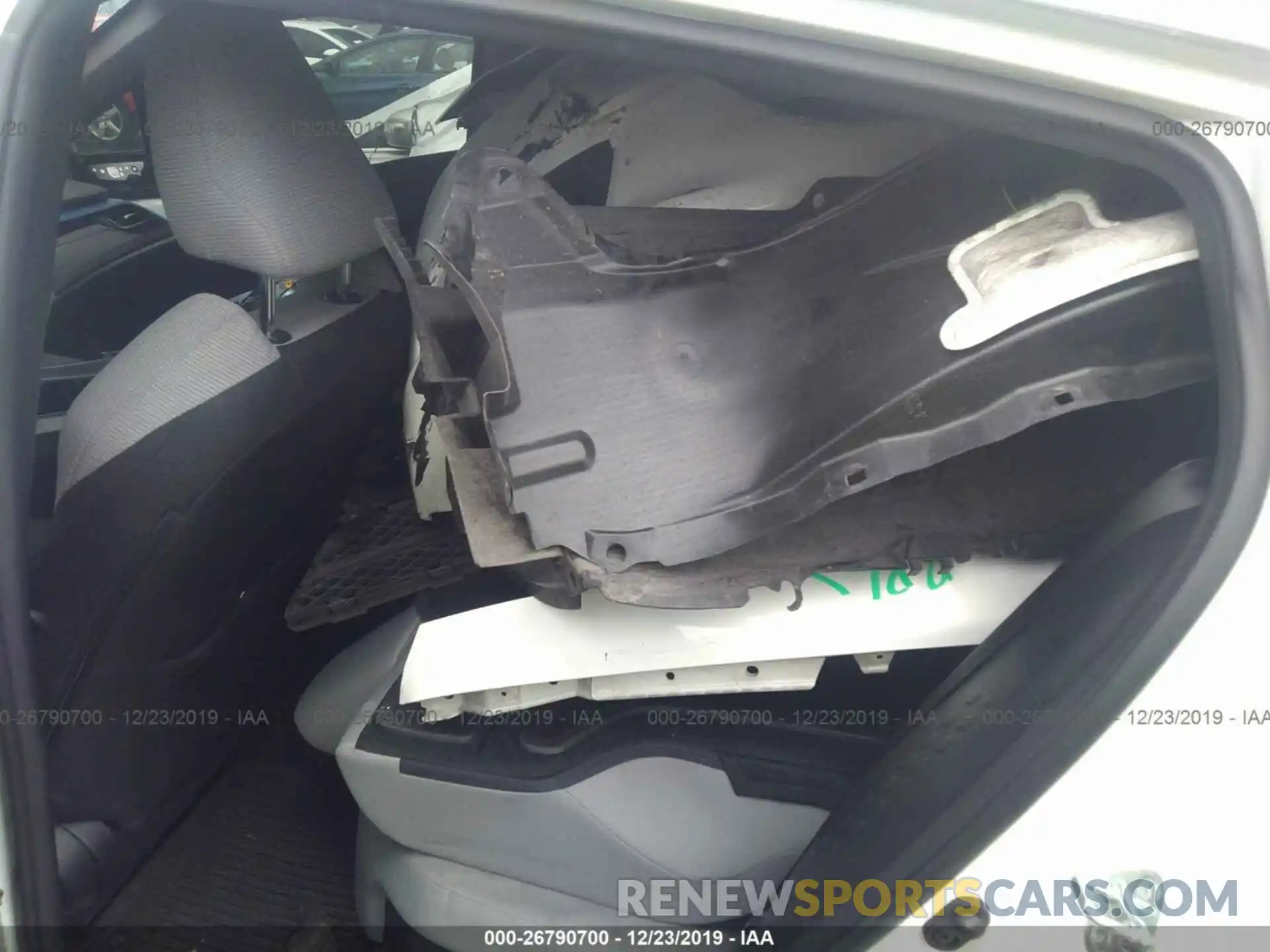 8 Photograph of a damaged car JTNKHMBX2K1013649 TOYOTA C-HR 2019