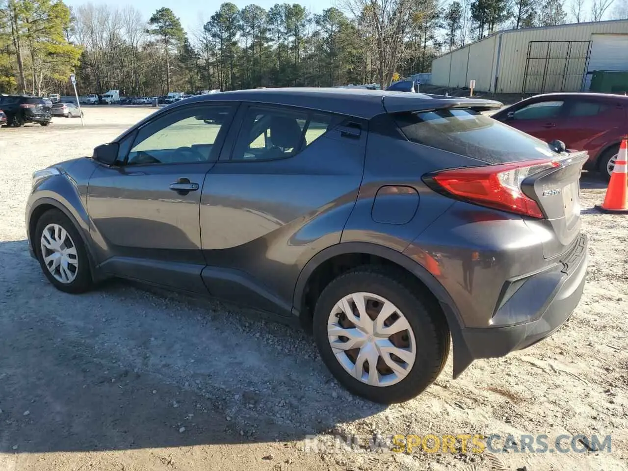 2 Photograph of a damaged car JTNKHMBX2K1017345 TOYOTA C-HR 2019