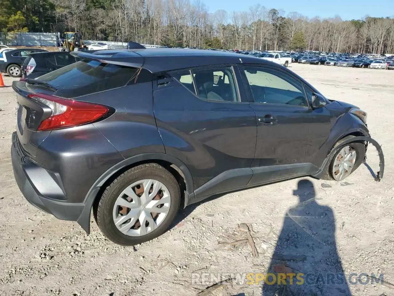 3 Photograph of a damaged car JTNKHMBX2K1017345 TOYOTA C-HR 2019