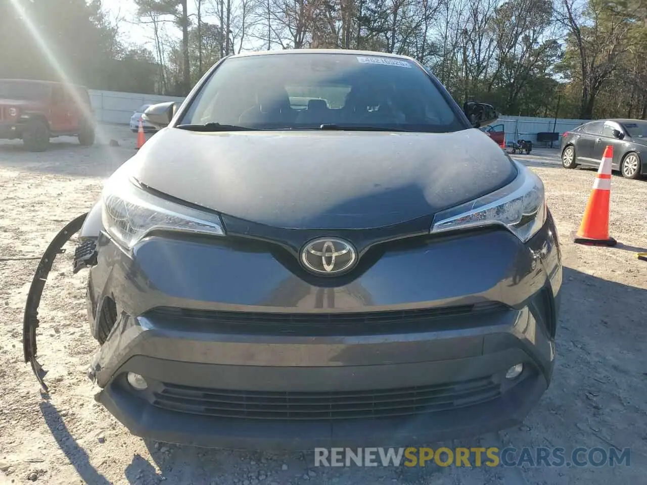 5 Photograph of a damaged car JTNKHMBX2K1017345 TOYOTA C-HR 2019