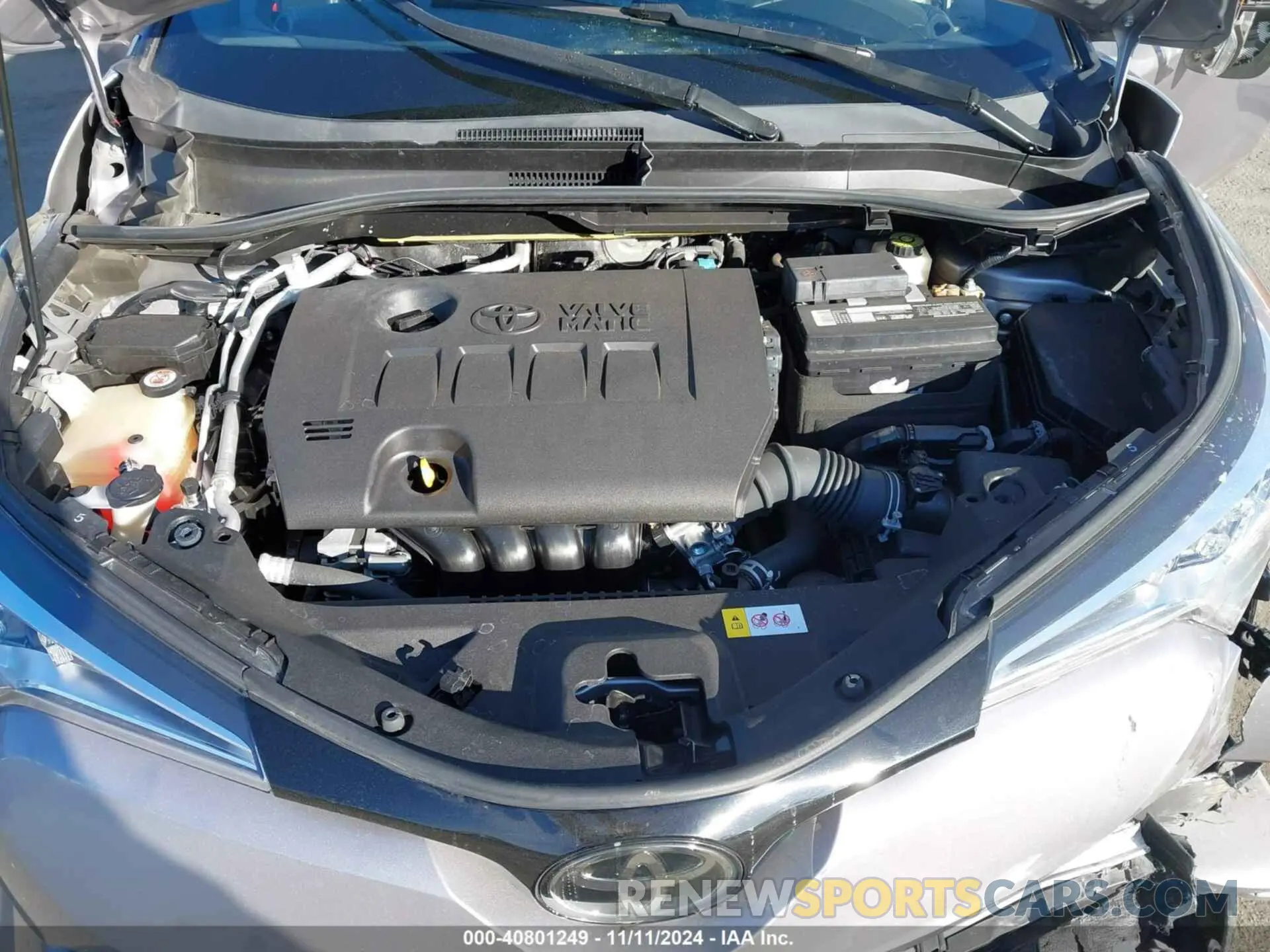 10 Photograph of a damaged car JTNKHMBX2K1019340 TOYOTA C-HR 2019