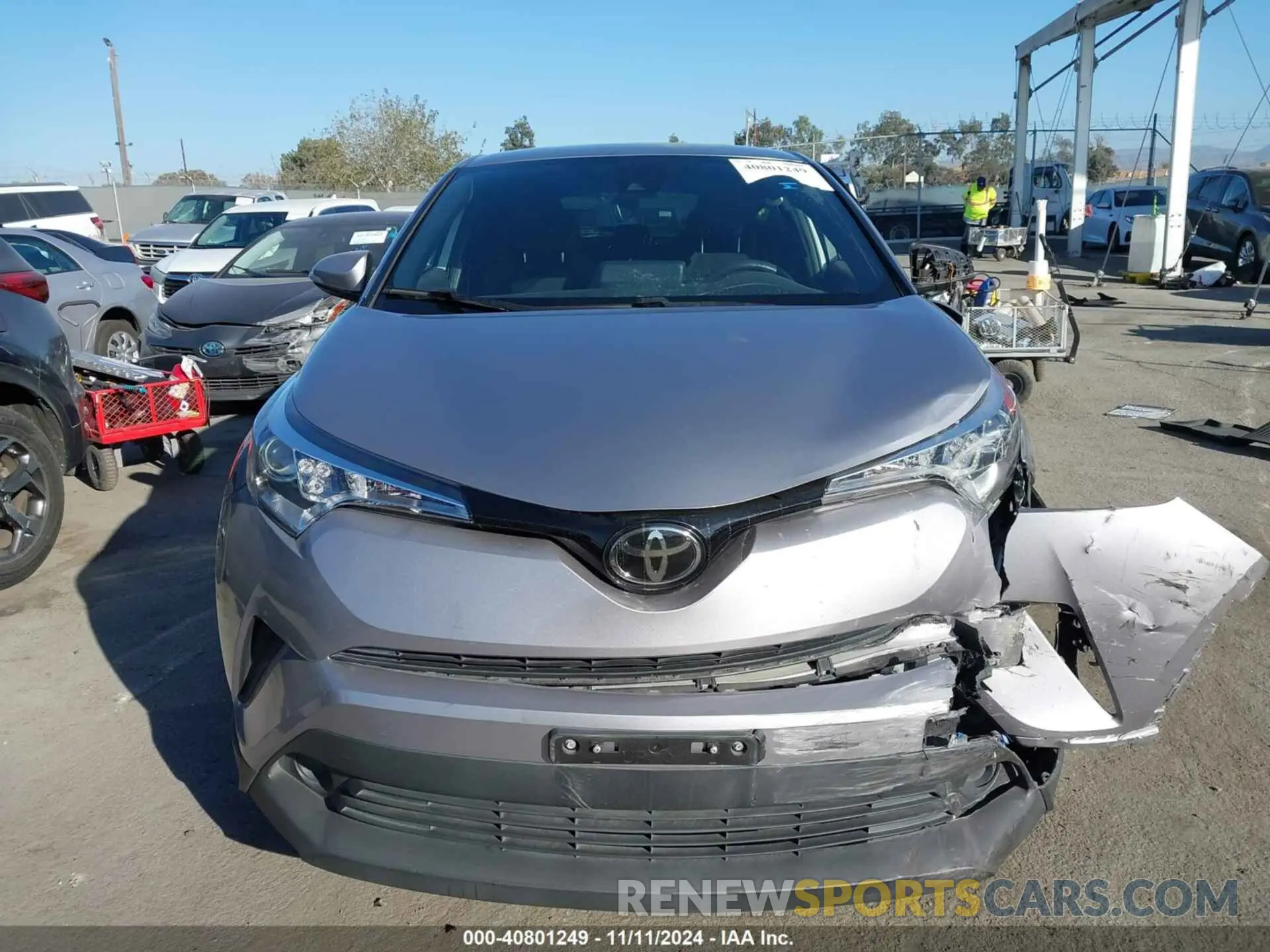 12 Photograph of a damaged car JTNKHMBX2K1019340 TOYOTA C-HR 2019