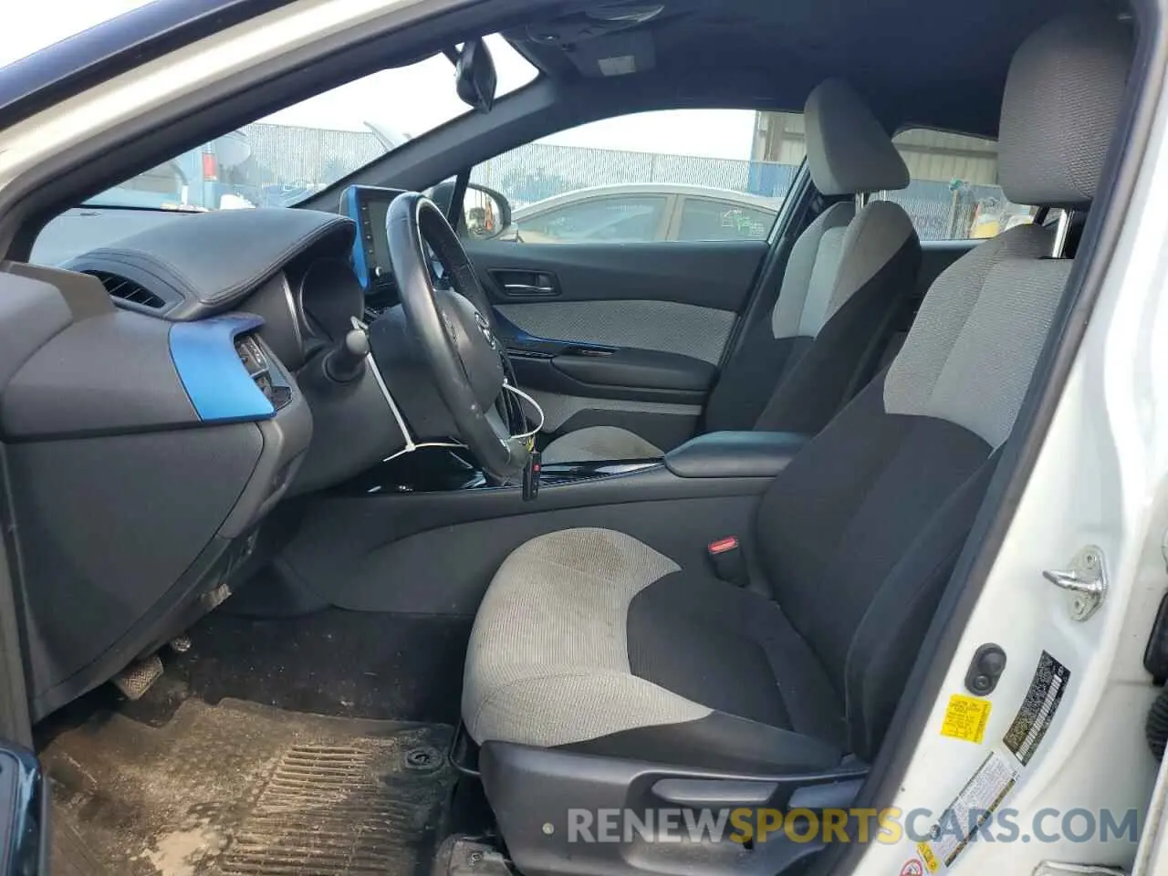 7 Photograph of a damaged car JTNKHMBX2K1021928 TOYOTA C-HR 2019