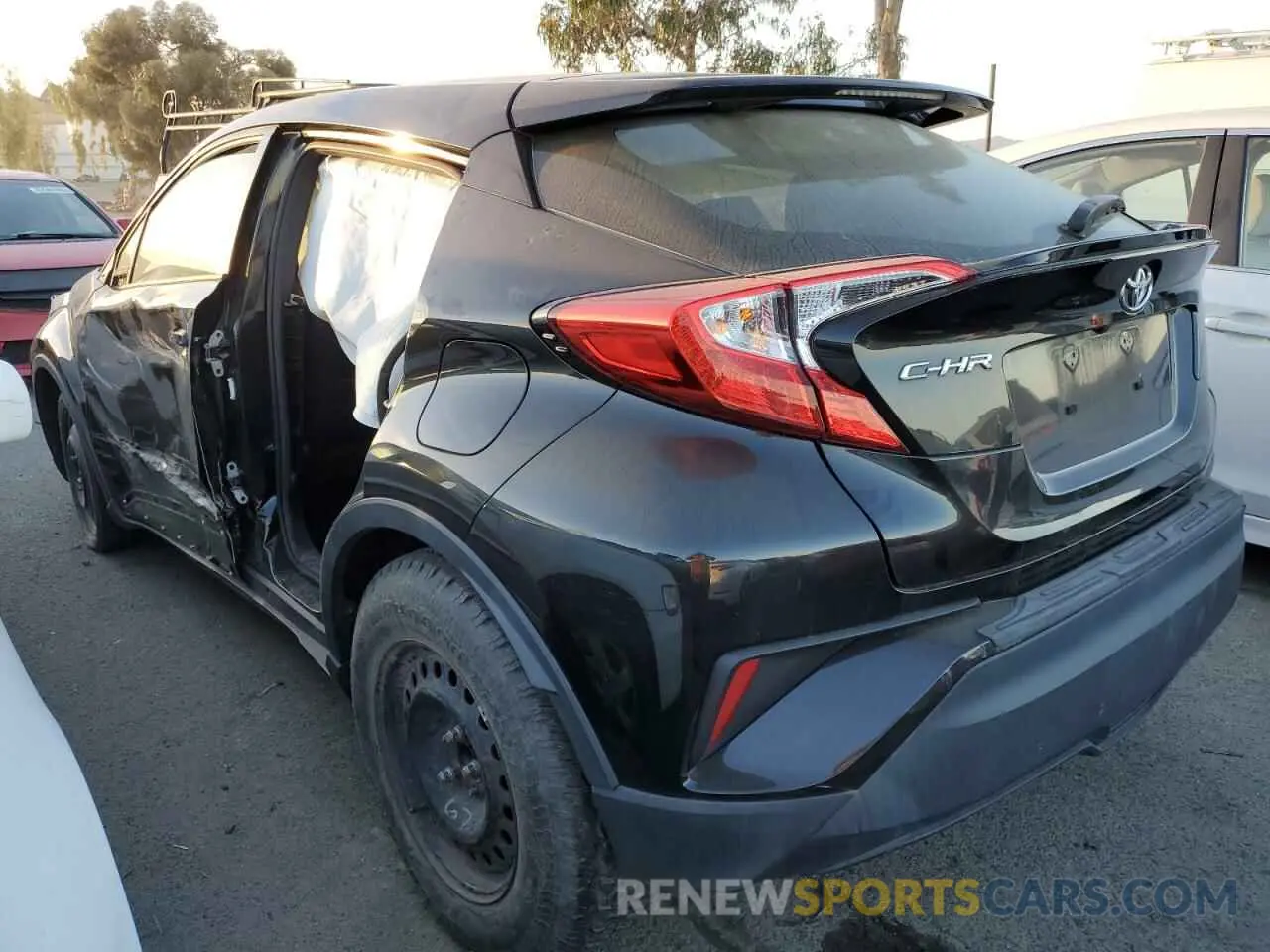 2 Photograph of a damaged car JTNKHMBX2K1022187 TOYOTA C-HR 2019