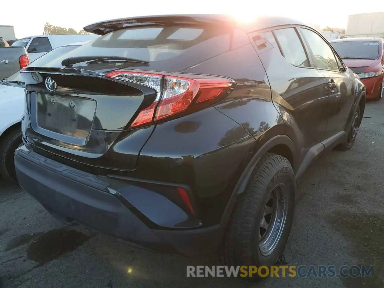 3 Photograph of a damaged car JTNKHMBX2K1022187 TOYOTA C-HR 2019