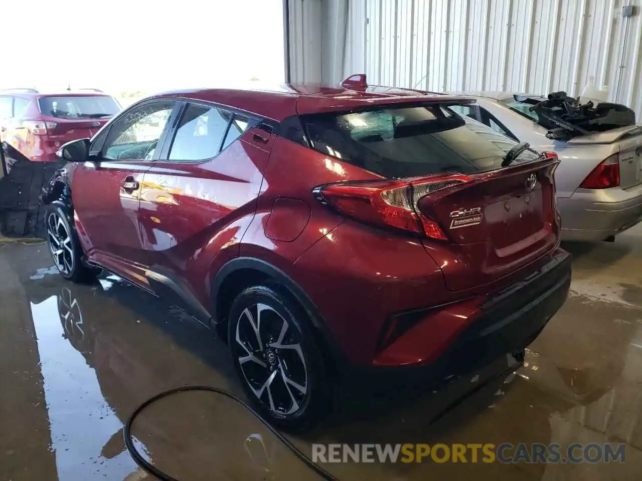 3 Photograph of a damaged car JTNKHMBX2K1025302 TOYOTA C-HR 2019