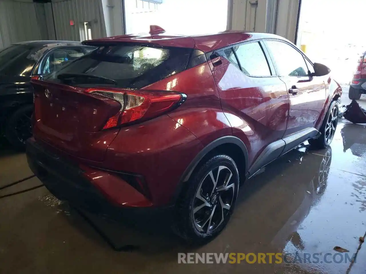 4 Photograph of a damaged car JTNKHMBX2K1025302 TOYOTA C-HR 2019