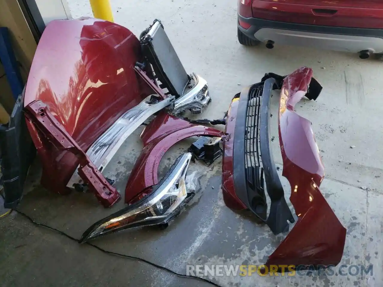 9 Photograph of a damaged car JTNKHMBX2K1025302 TOYOTA C-HR 2019