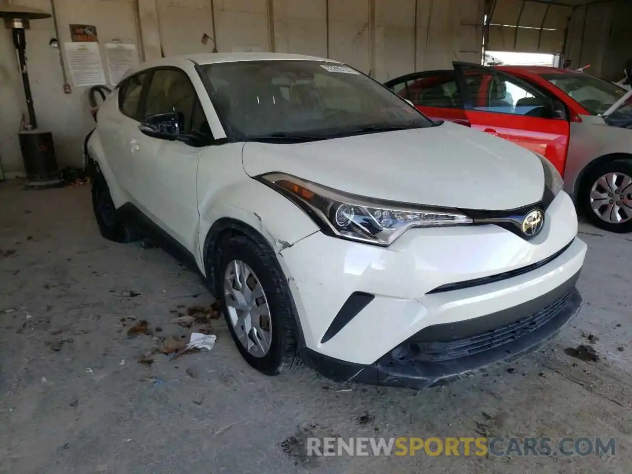 1 Photograph of a damaged car JTNKHMBX2K1026014 TOYOTA C-HR 2019