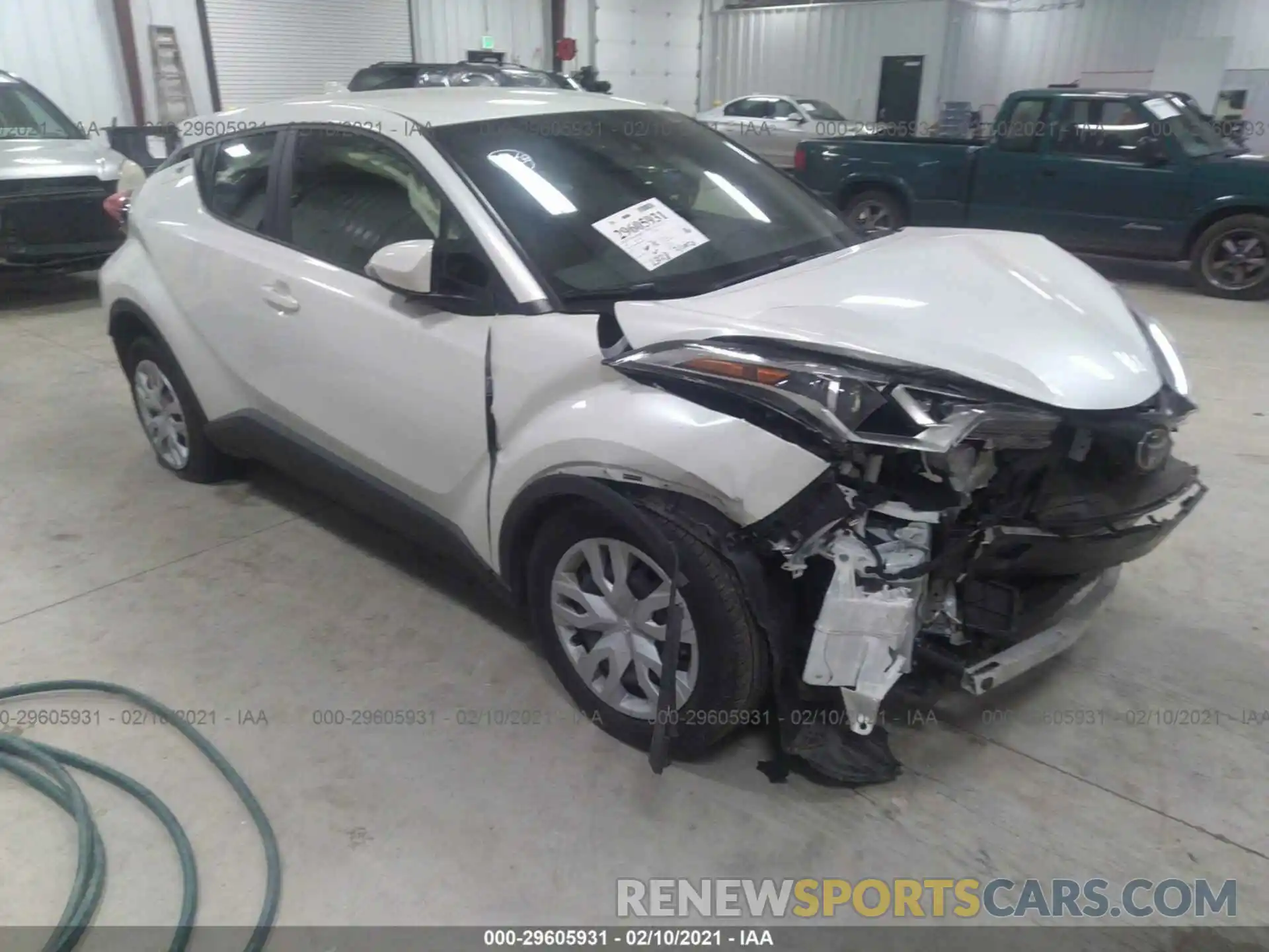 1 Photograph of a damaged car JTNKHMBX2K1026417 TOYOTA C-HR 2019