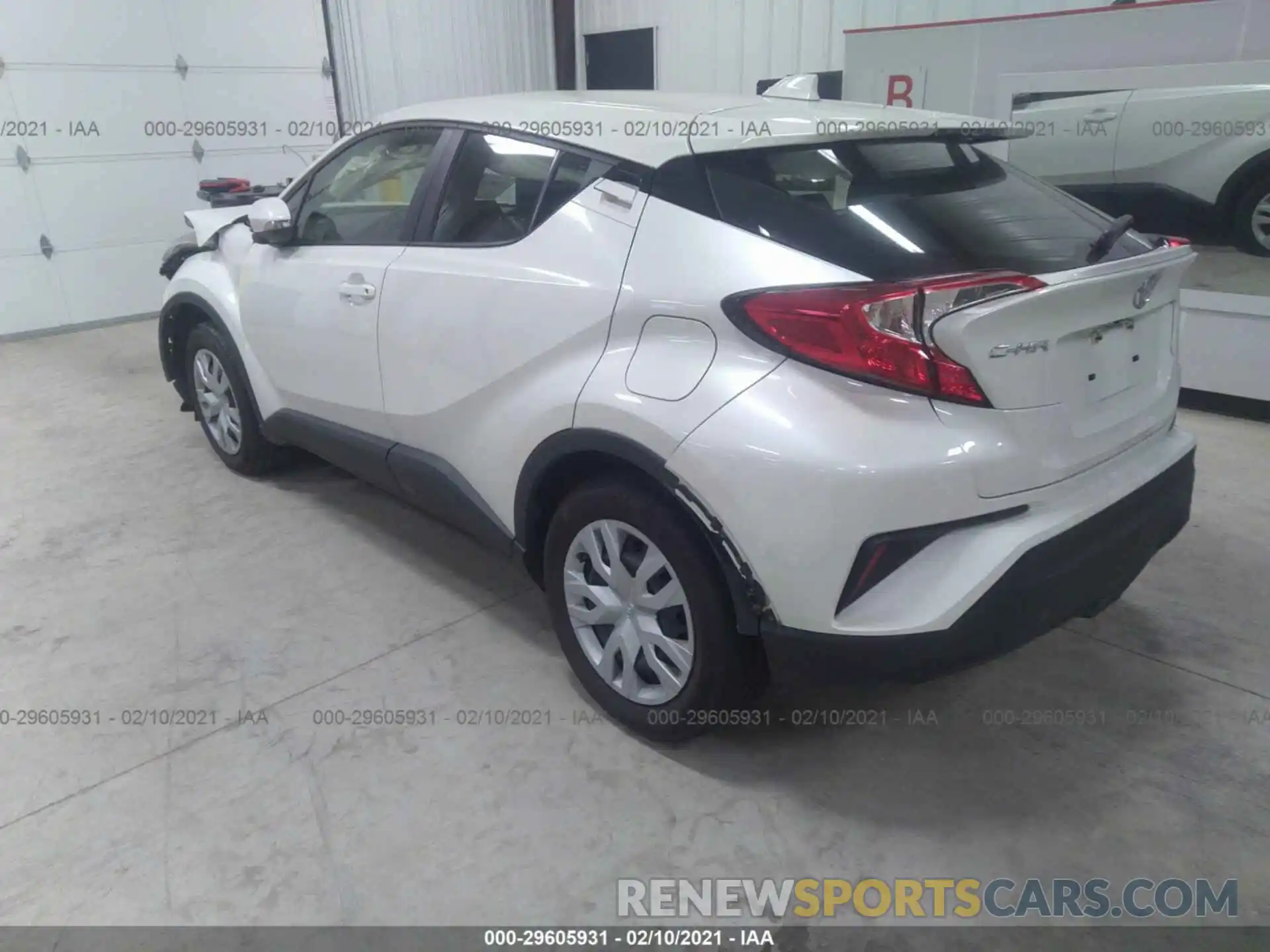 3 Photograph of a damaged car JTNKHMBX2K1026417 TOYOTA C-HR 2019