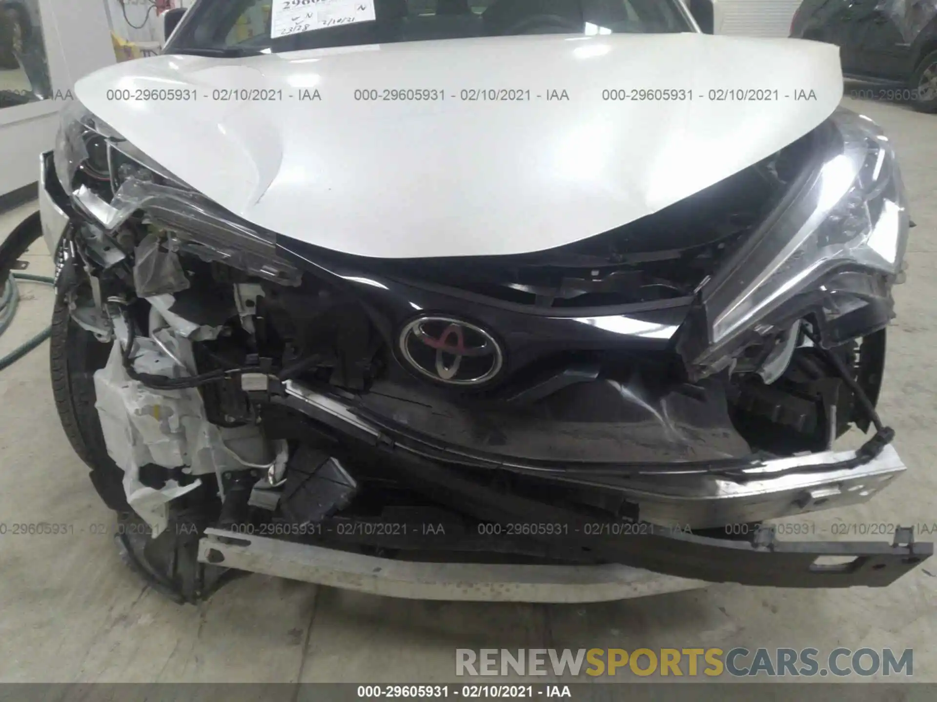 6 Photograph of a damaged car JTNKHMBX2K1026417 TOYOTA C-HR 2019