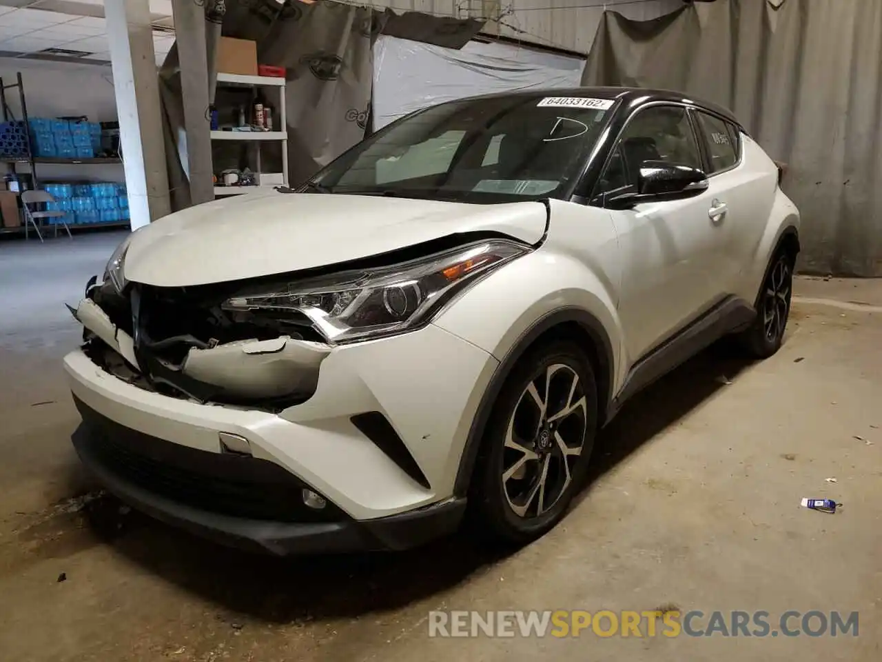 2 Photograph of a damaged car JTNKHMBX2K1026658 TOYOTA C-HR 2019