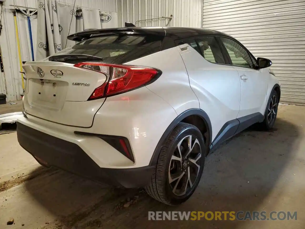 4 Photograph of a damaged car JTNKHMBX2K1026658 TOYOTA C-HR 2019