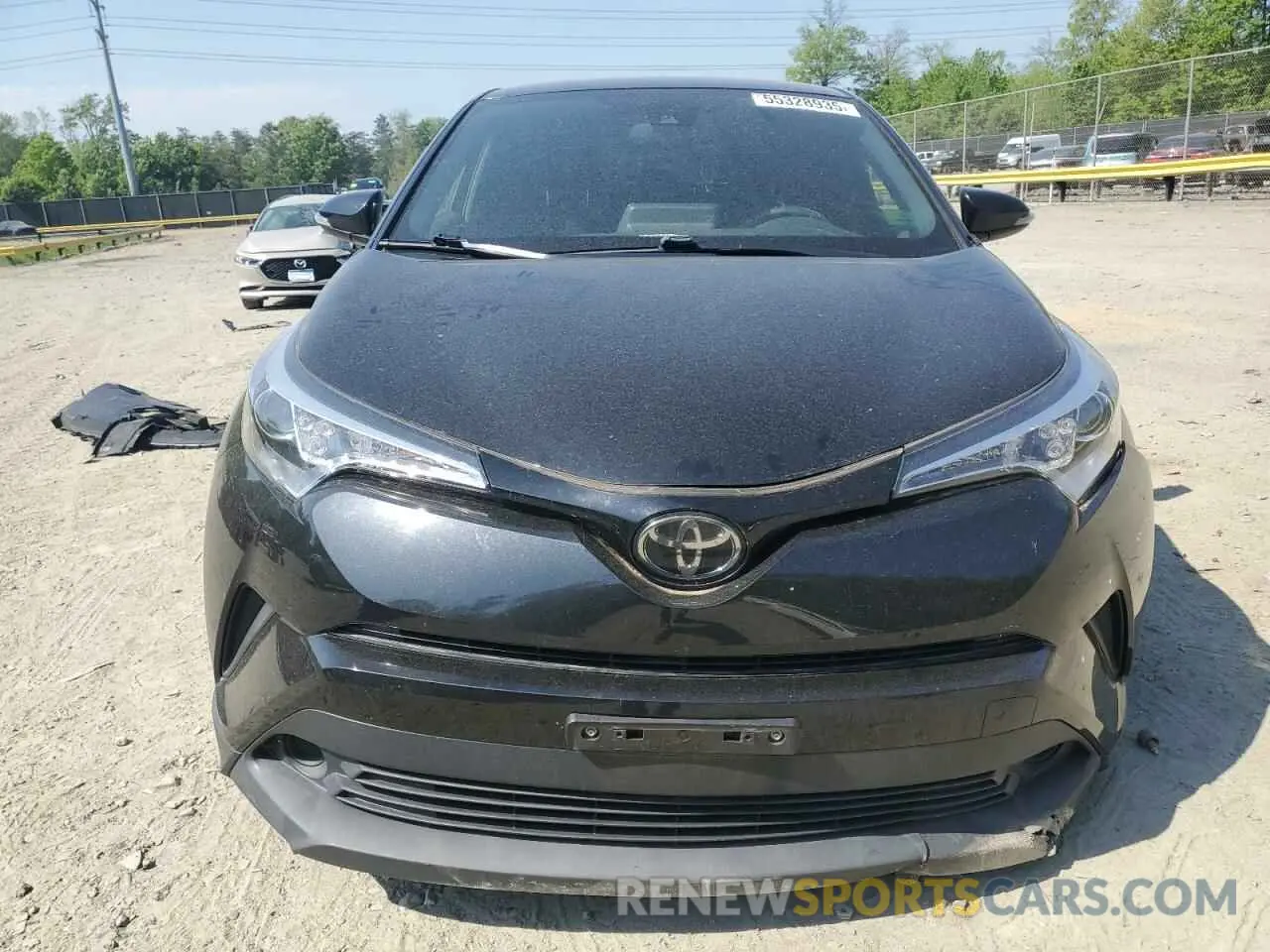 5 Photograph of a damaged car JTNKHMBX2K1027485 TOYOTA C-HR 2019