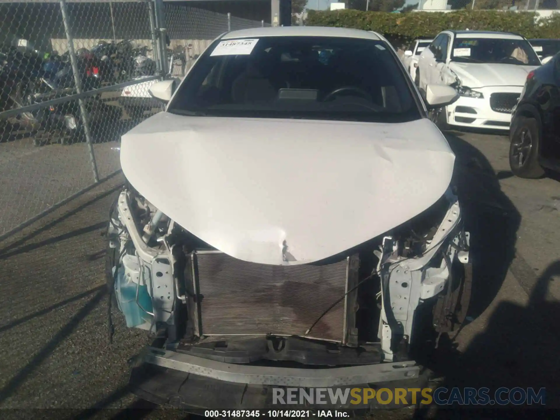 6 Photograph of a damaged car JTNKHMBX2K1031469 TOYOTA C-HR 2019