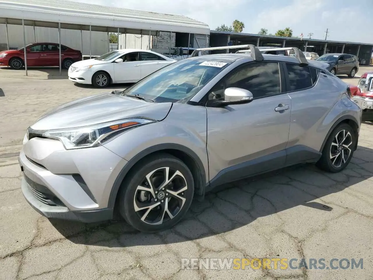 1 Photograph of a damaged car JTNKHMBX2K1031813 TOYOTA C-HR 2019