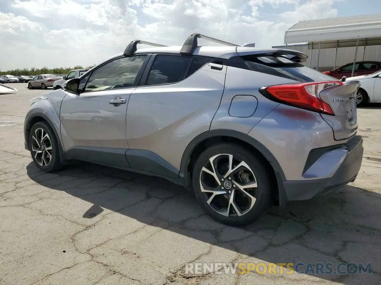 2 Photograph of a damaged car JTNKHMBX2K1031813 TOYOTA C-HR 2019