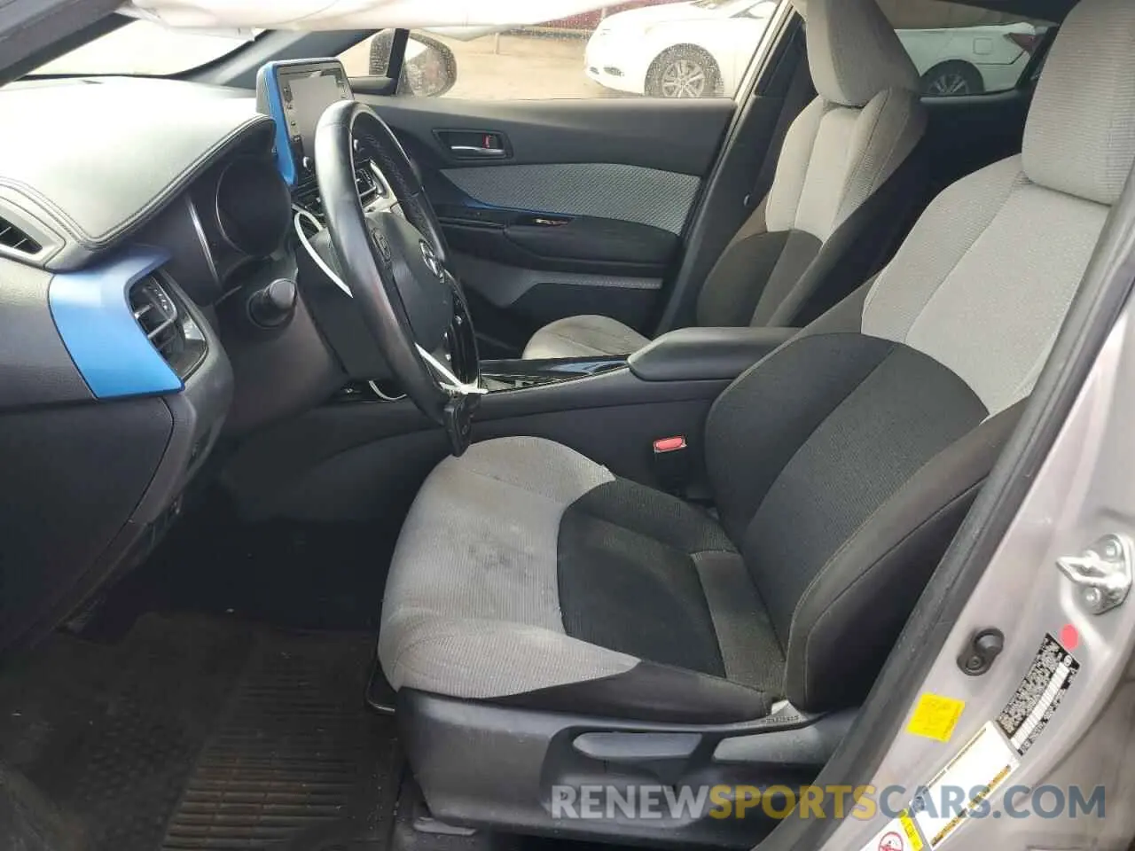 7 Photograph of a damaged car JTNKHMBX2K1031813 TOYOTA C-HR 2019
