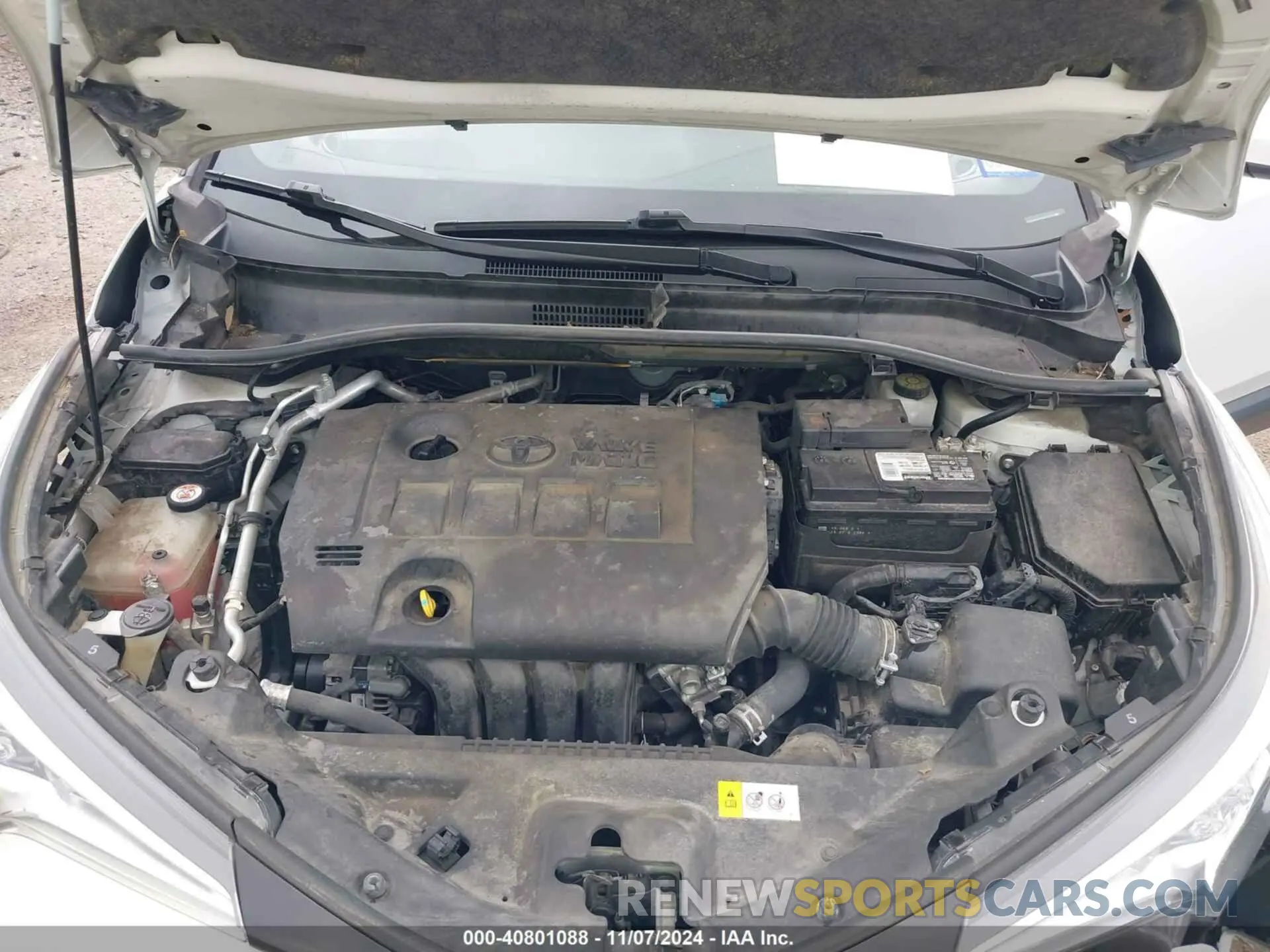 10 Photograph of a damaged car JTNKHMBX2K1032623 TOYOTA C-HR 2019