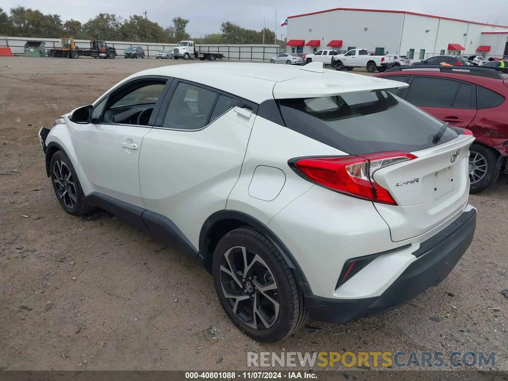 3 Photograph of a damaged car JTNKHMBX2K1032623 TOYOTA C-HR 2019