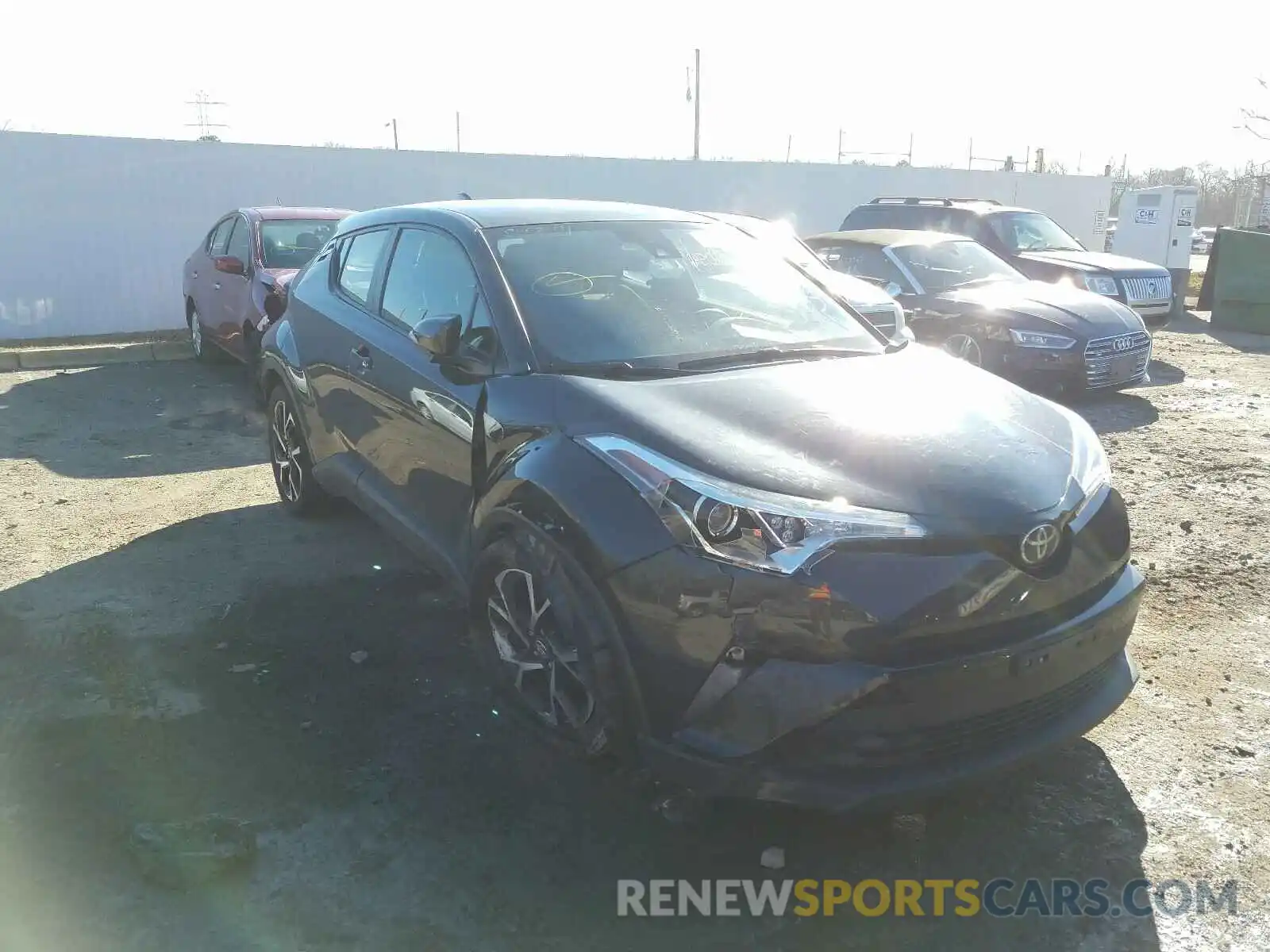 1 Photograph of a damaged car JTNKHMBX2K1032783 TOYOTA C-HR 2019